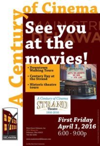 Century of Cinema First Friday Poster Strand