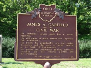 James A. Garfield -Ohio Presidential 