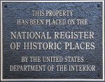 National Registry of Historic Places - Plaque - History Websites - Delaware County Ohio