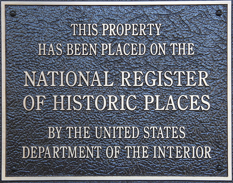 National Registry of Historic Places - Plaque - Delaware County Ohio