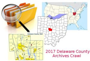 Archives Crawl - Delaware County Ohio - Delaware County Historical Society - Delaware Ohio