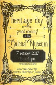 Galena Museum Grand Opening - History - Delaware County Ohio 