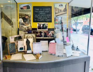 Thank You Letters - The Hair Studio Window - Delaware County Historical Society - Delaware Ohio