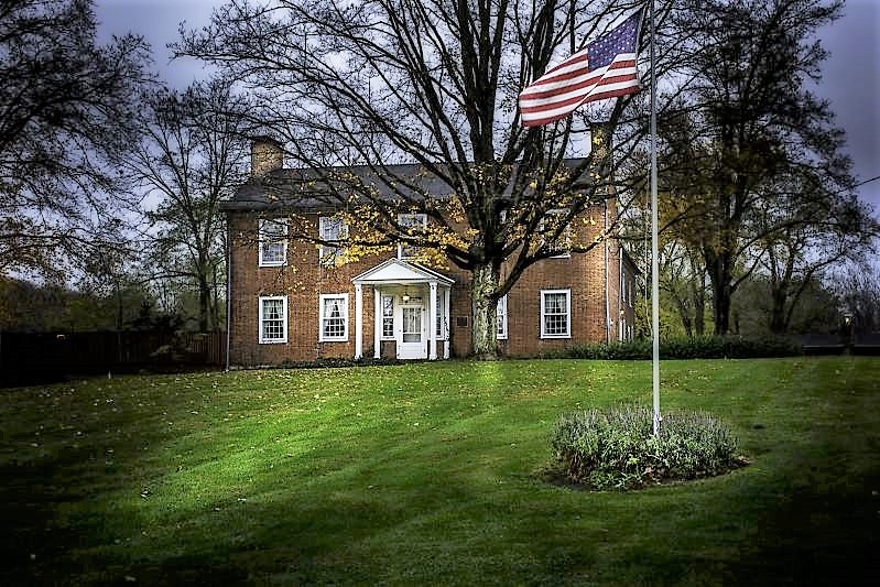 Meeker Homestead - Historic Property - Delaware County Historical Society - Delaware Ohio