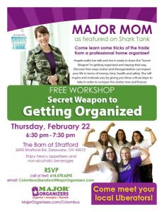 Major Organizers - Workshop - The Barn at Stratford - Event Venue - Delaware Ohio