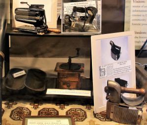 Household Aids - History Display - The Hair Studio - Delaware County Historical Society - Delaware Ohio