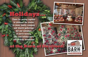 Holiday Party - The Barn at Stratford - Event Venue - Delaware Ohio