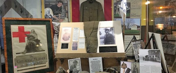 Veteran's Day - World War I - History Display - The Hair Studio - Delaware County Historical Society - Delaware Ohio