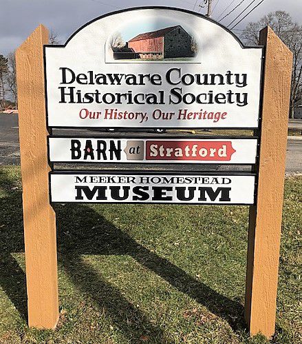 New Signage - The Barn at Stratford - Meeker Homestead - Delaware Ohio