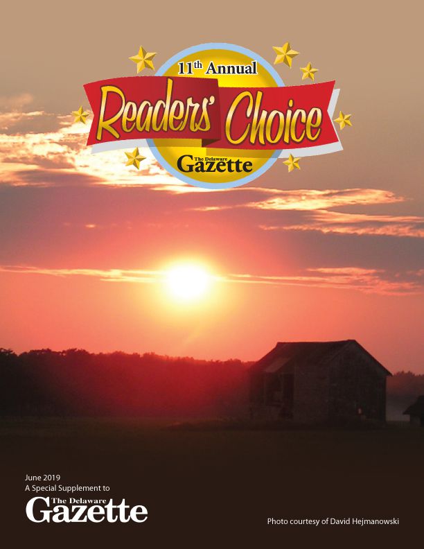Delaware Gazette - Reader's Choice  2019 