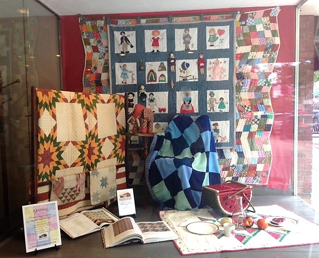 Quilting - History Window Display