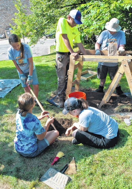 Archaeology Camp - Delaware County Historical Society - Delaware Gazette