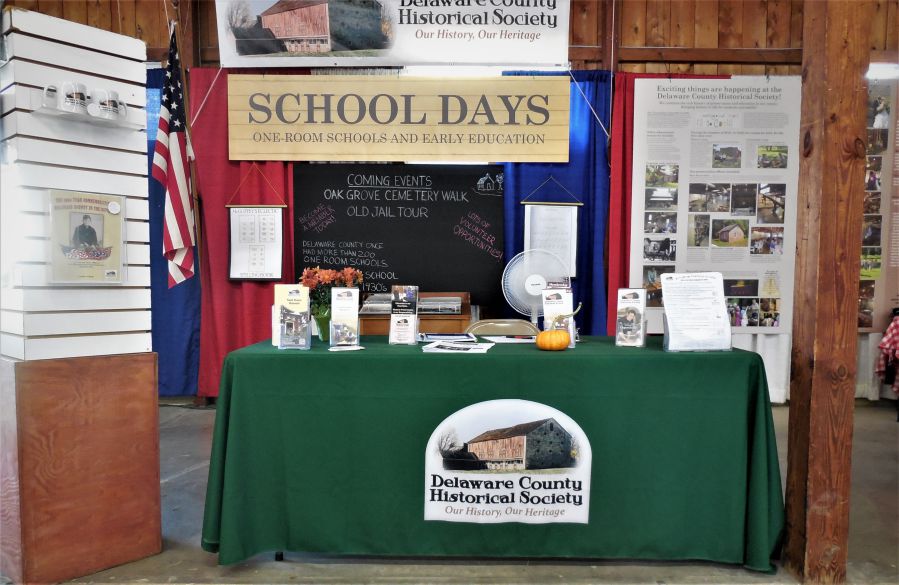 2019 Delaware County Fair - Delaware County Historical Society - Fair Booth - Delaware Ohio
