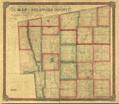 1849 Delaware County Ohio - Online Map - Library of Congress