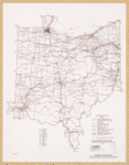 1976 Ohio Transportation Map