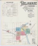1890 Sanborn Fire Ins Map -Delaware Oh - Online Map