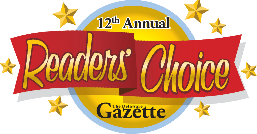 Delaware Gazette 12th Annual Readers' Choice Award 2020